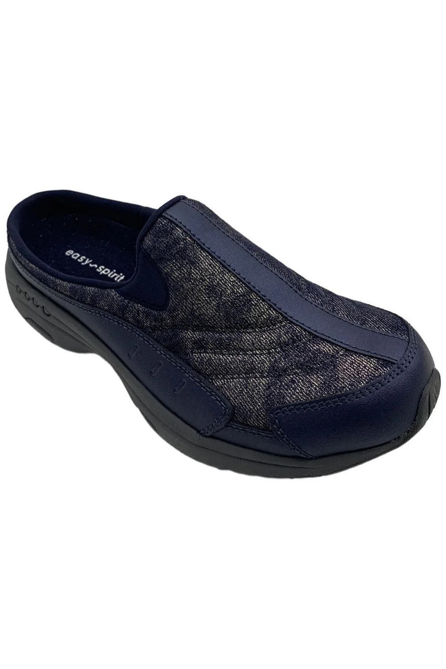 Easy Spirit Women's Traveltime Slipper Dark Blue - Wide